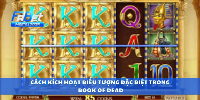 Cách kích hoạt biểu tượng đặc biệt trong Book of Dead