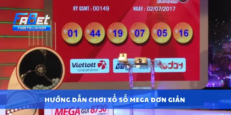 Hướng dẫn chơi xổ số Mega đơn giản