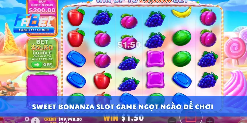 Sweet Bonanza slot game ngọt ngào dễ chơi